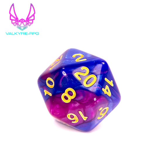 Ambition | Fusion Polyhedral Dice Set - Valkyrie RPG