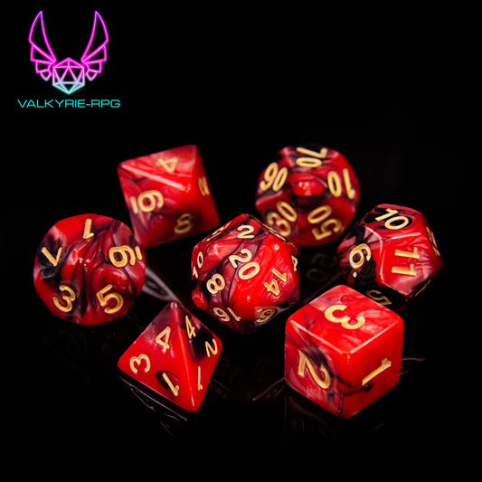 Agony | Fusion Polyhedral Dice Set