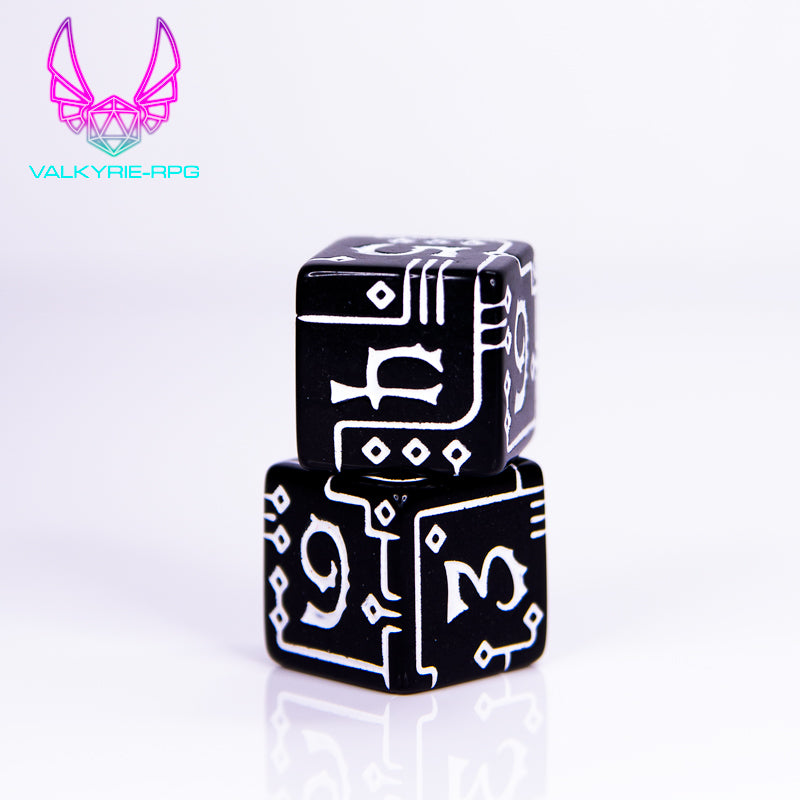 Protocol | D6 Novelty 10 Piece Set - Valkyrie RPG