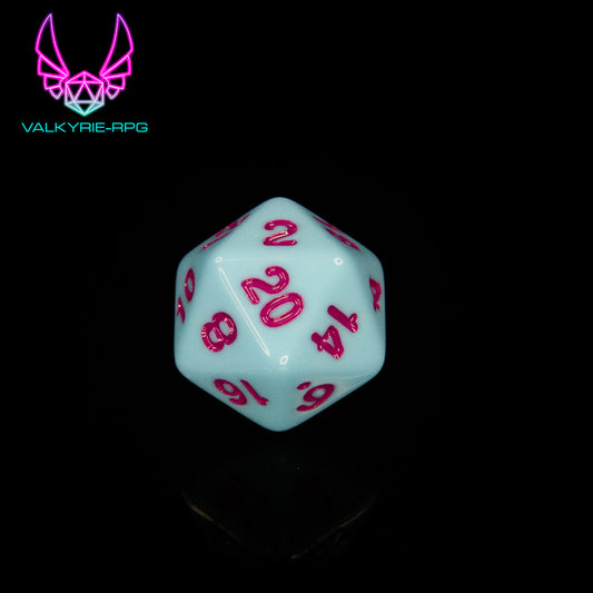 Blueberry Crème | Polyhedral Dice Set