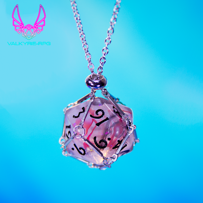 Chupacabra D20 Necklace - Valkyrie RPG