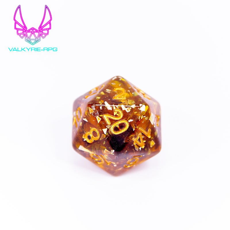Dearth | Glitter Polyhedral Dice Set
