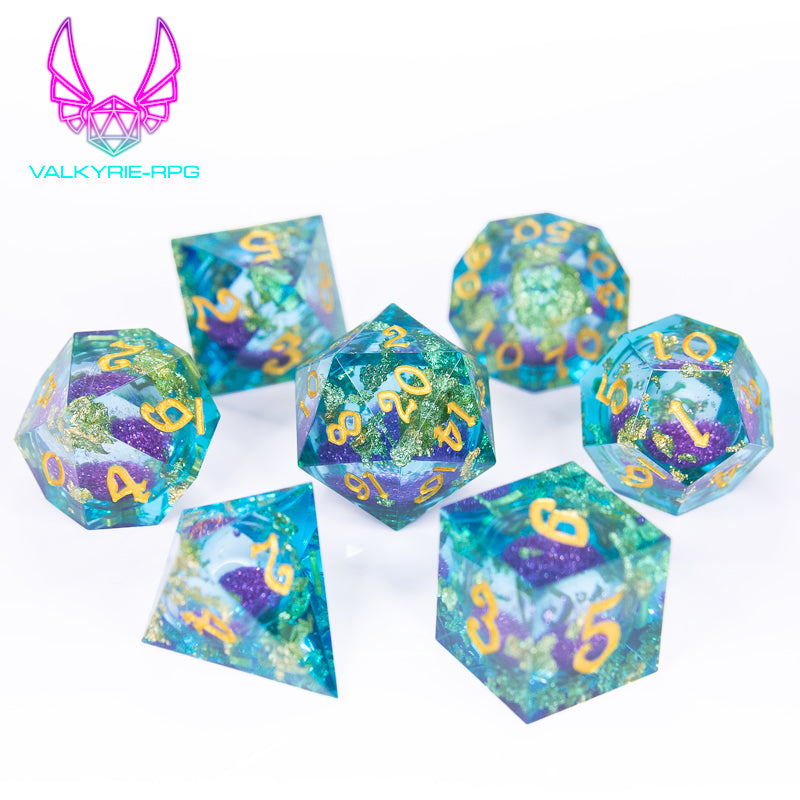 Elixir of Enchantment | Liquid Core Polyhedral Dice Set - Valkyrie RPG