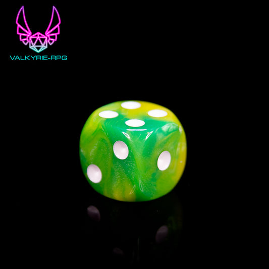 Citrus Green | 10 x D6 Set - Valkyrie RPG