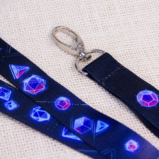 Retro Dice Lanyard - Valkyrie RPG