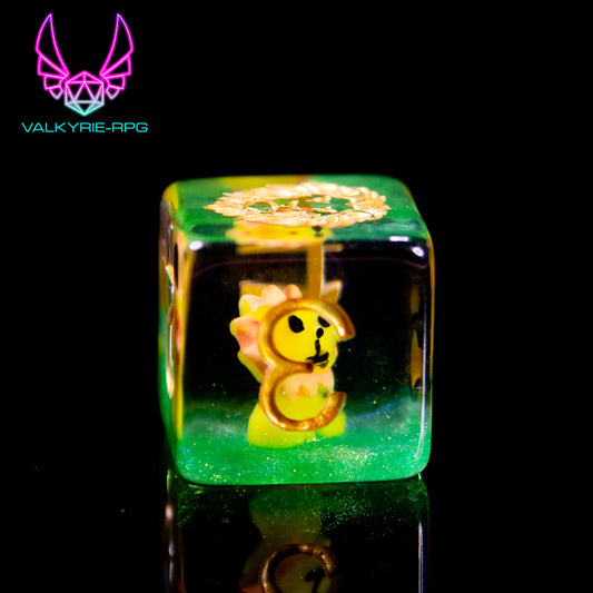 🦁 Lions | Novelty Inclusion Polyhedral Dice Set - Valkyrie RPG