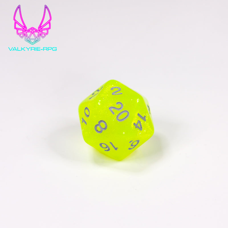 Sievert | Glitter Polyhedral Dice Set - Valkyrie RPG
