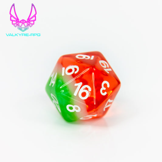 Refresh π| Polyhedral Layered Novelty Dice Set - Valkyrie RPG