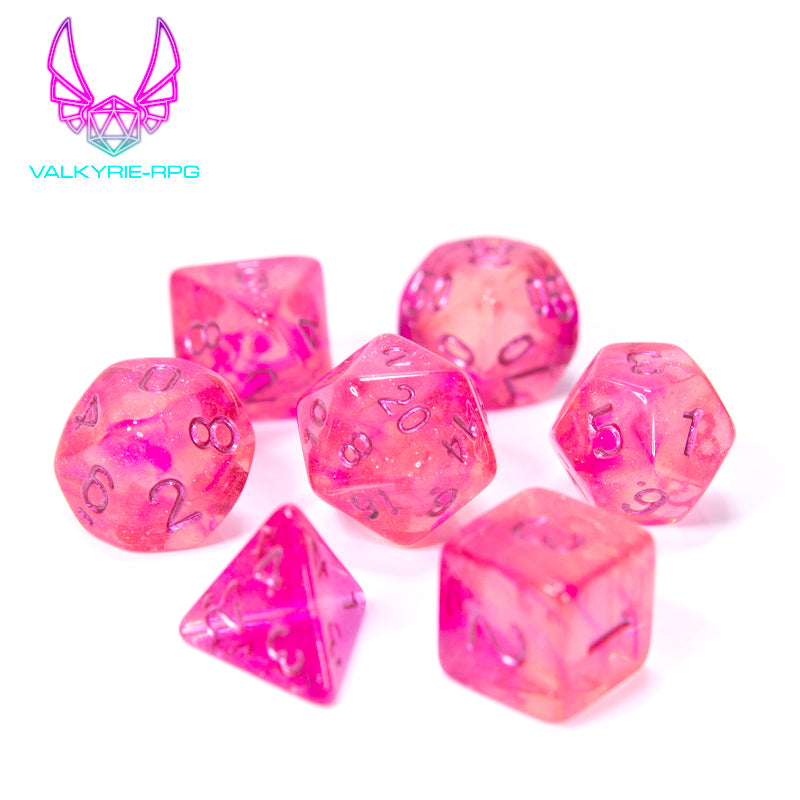 Rock Candy | Glitter Polyhedral Dice Set