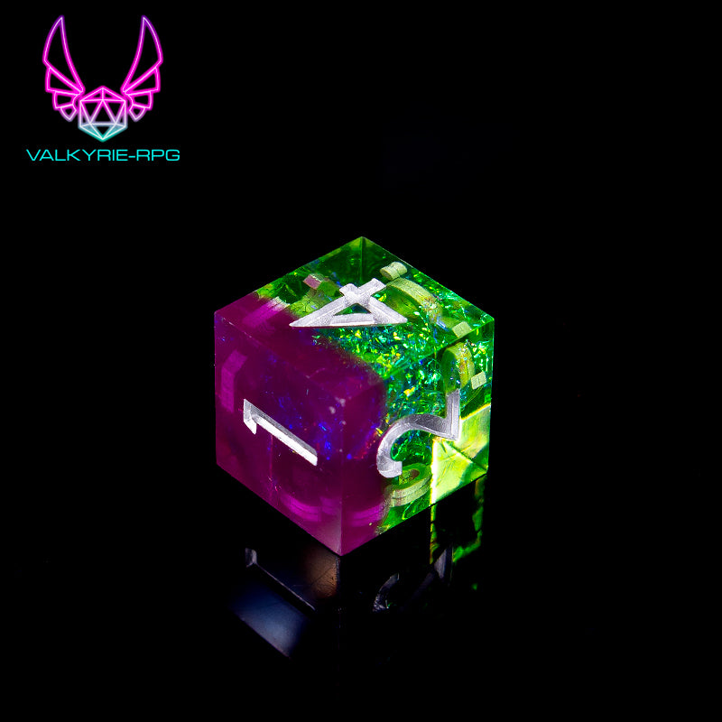 Death Ward | Sharp Polyhedral Dice Set - Valkyrie RPG