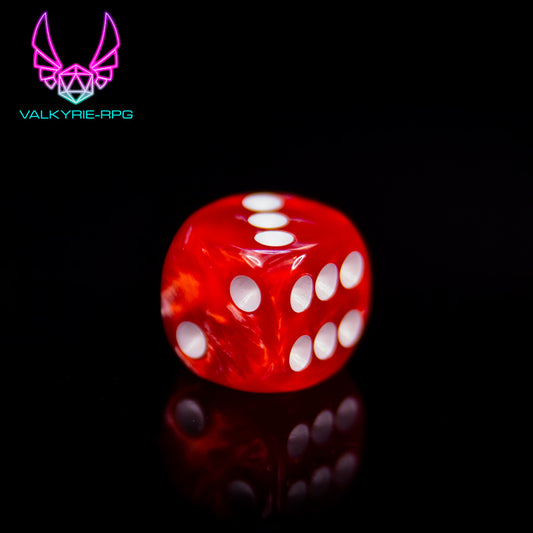 Sanguine Red | 10 x D6 Set - Valkyrie RPG