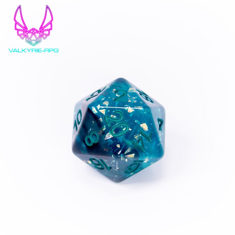 Repose | Glitter Polyhedral Dice Set