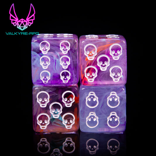 Skulls 💀 | D6 Novelty 10 Piece Set - Valkyrie RPG
