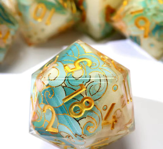 Umi | Sharp Polyhedral Dice Set - Valkyrie RPG