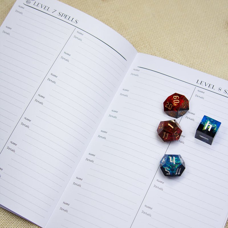 Hexed Character Booklet - Valkyrie RPG