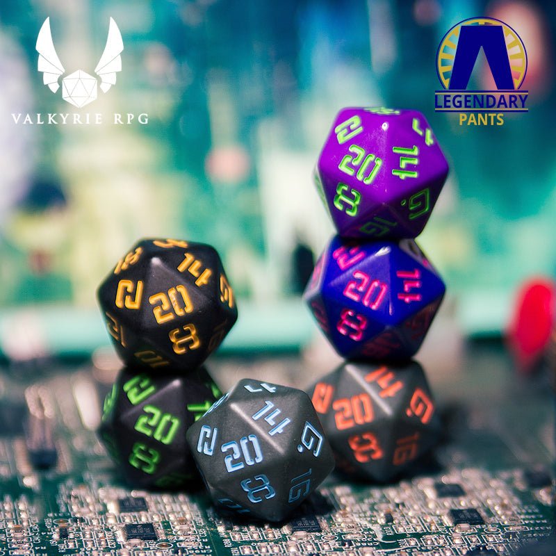 Legendary Pants - Neon Dragon - Valkyrie RPG