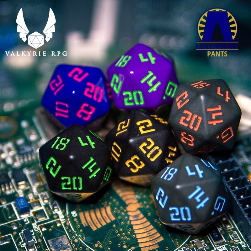 Legendary Pants - Neon Dragon - Valkyrie RPG