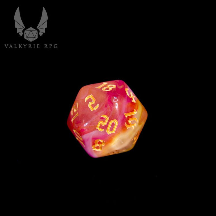 Colour Swirl Dice Sets - Valkyrie RPG