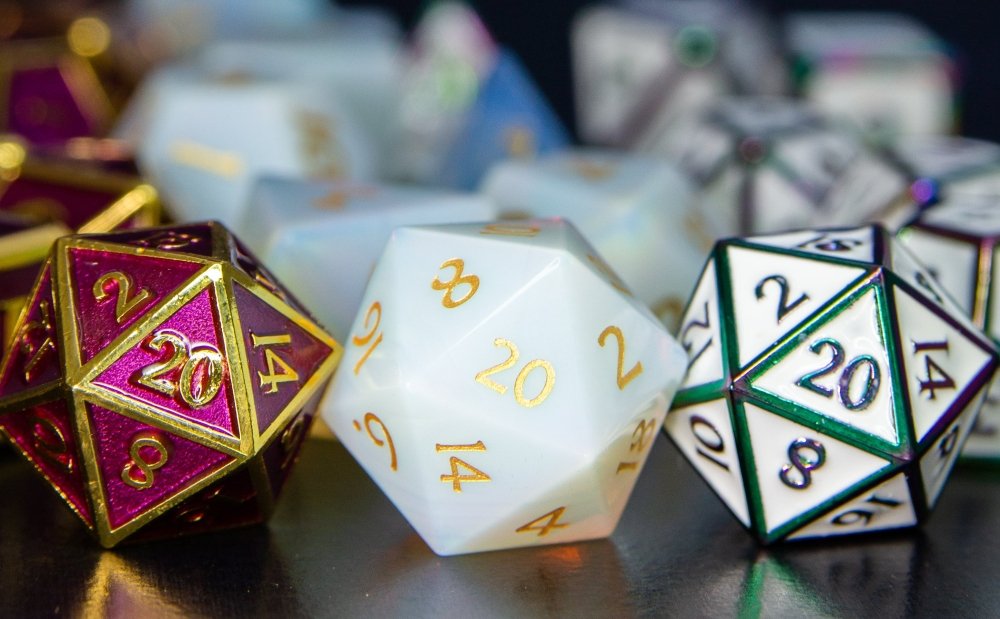 The Forge - Metal and Gem Dice Sets - Valkyrie RPG