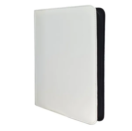 9 Pocket TCG Zipper File (white)