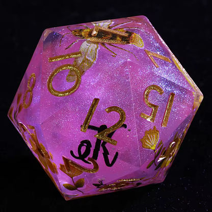 Apiary | Sharp Polyhedral Dice Set - Valkyrie RPG