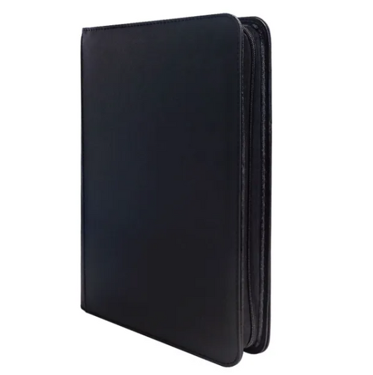 9 Pocket TCG Zipper File (Black)