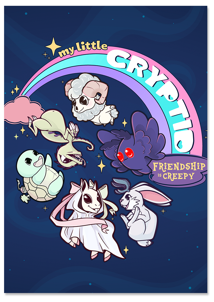 My Little Cryptid | Valkyrie RPG Wall Art - Valkyrie RPG