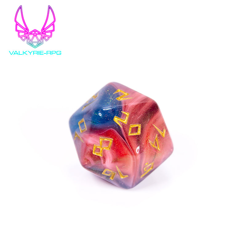 Divine | Glitter Fusion Polyhedral Dice Set