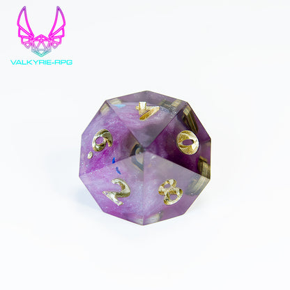 Dionysus | Hand Made Polyhedral Dice Set by Gourmet Dice