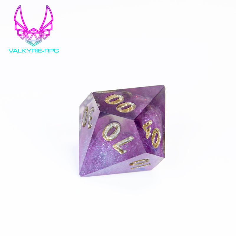 Dionysus | Hand Made Polyhedral Dice Set by Gourmet Dice