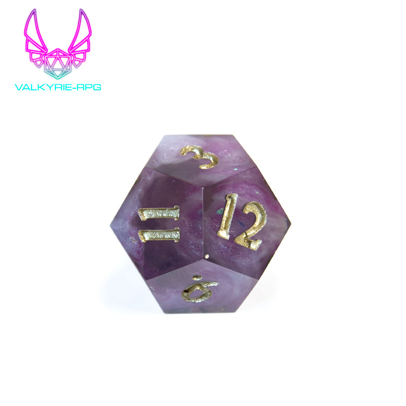 Dionysus | Hand Made Polyhedral Dice Set by Gourmet Dice