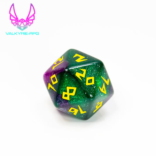 Transmutation | Glitter Fusion Polyhedral Dice Set