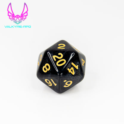 Alignment | Polyhedral Glitter Dice Set