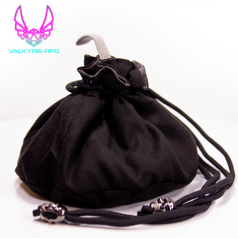 Bag of Holding | Velvet black & Grey - Valkyrie RPG
