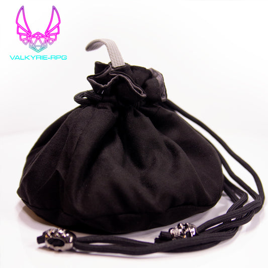 Bag of Holding | Velvet black & Grey - Valkyrie RPG