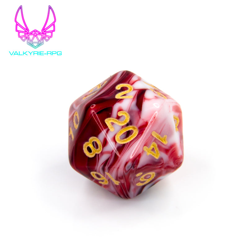 Barbarian | Fusion Polyhedral Dice Set - Valkyrie RPG