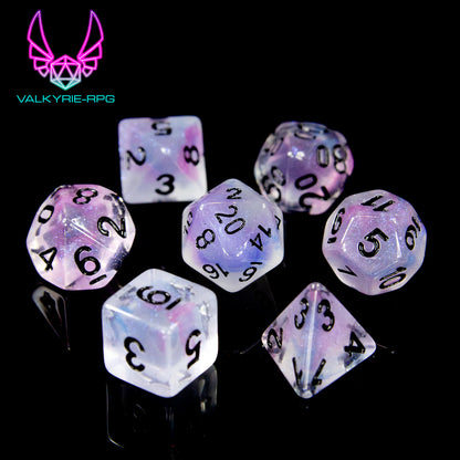 Bellatrix | Glitter Polyhedral Dice Set