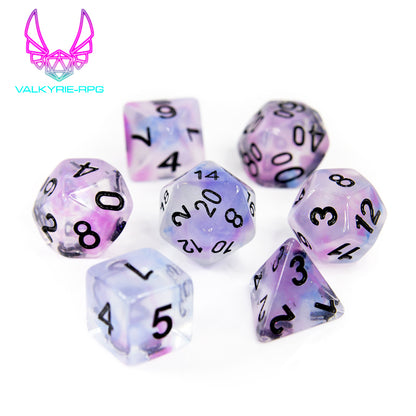 Bellatrix | Glitter Polyhedral Dice Set