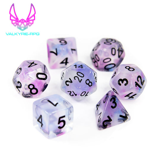 Bellatrix | Glitter Polyhedral Dice Set