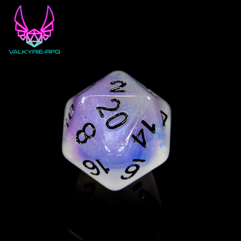 Bellatrix | Glitter Polyhedral Dice Set