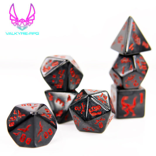 Extinction | Polyhedral Novelty Dice Set - Valkyrie RPG