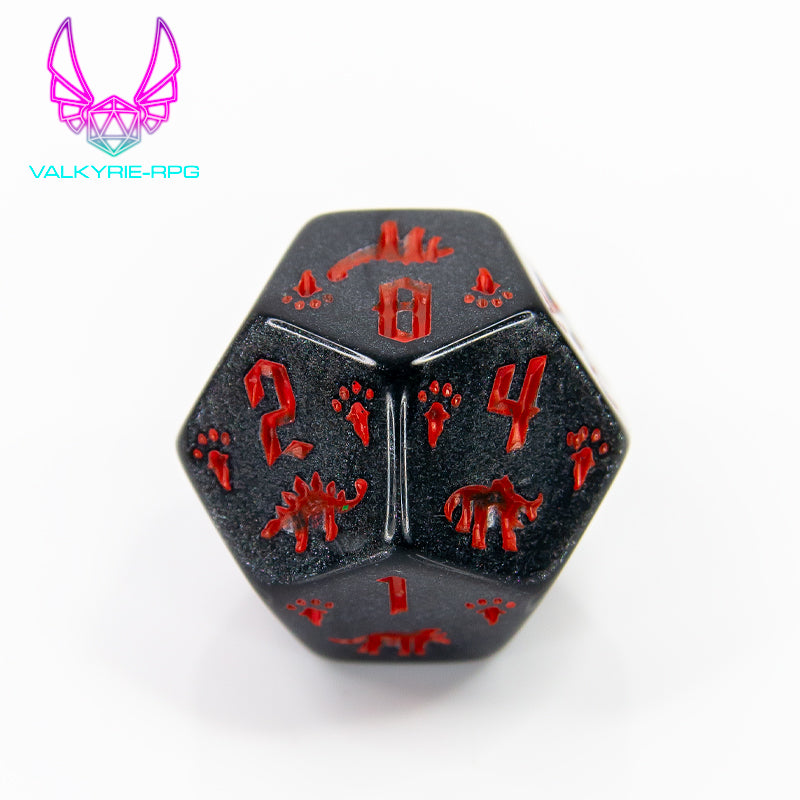 Extinction | Polyhedral Novelty Dice Set - Valkyrie RPG
