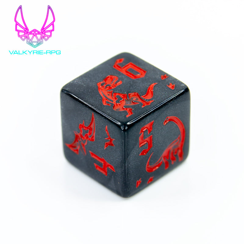 Extinction | Polyhedral Novelty Dice Set - Valkyrie RPG