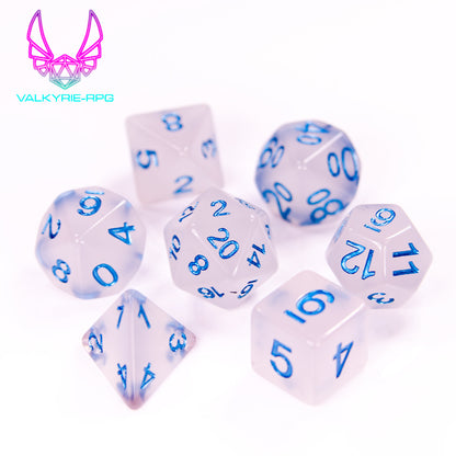 Rime Frost | Novelty Colour Changing Polyhedral Dice Set - Valkyrie RPG
