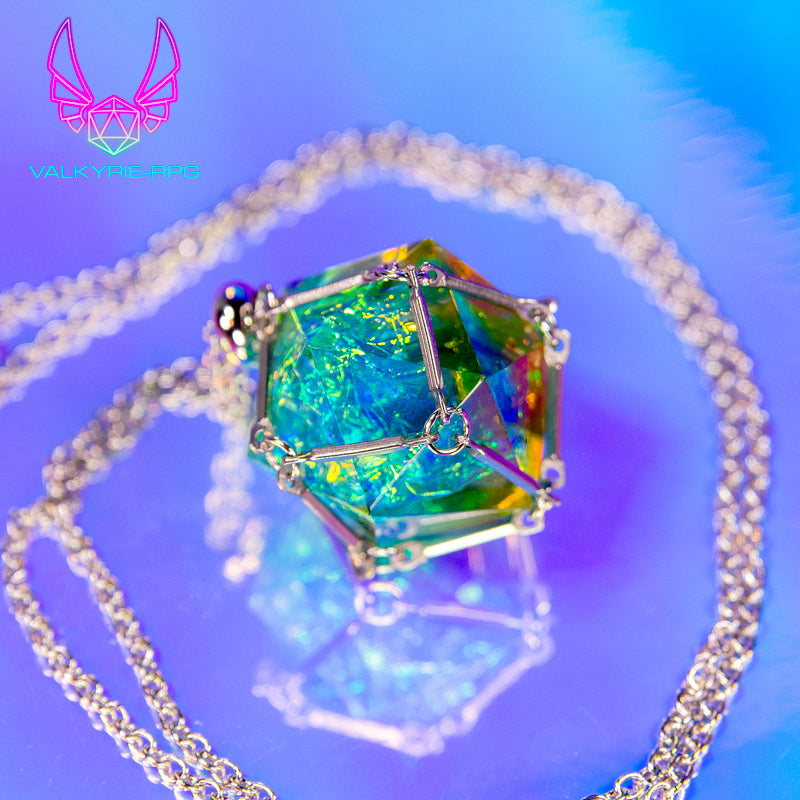 Feywind D20 Necklace | Sharp - Valkyrie RPG