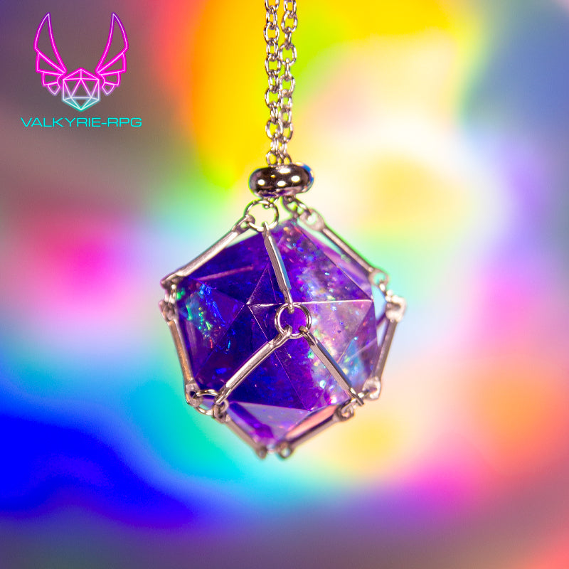 Shadowfell D20 Necklace | Sharp - Valkyrie RPG