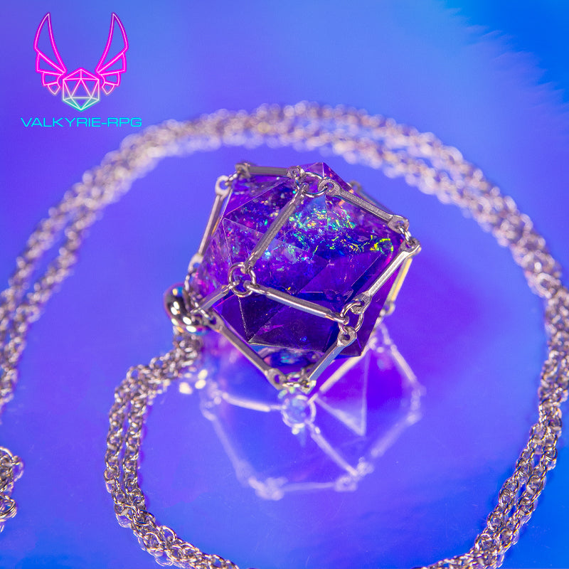 Shadowfell D20 Necklace | Sharp - Valkyrie RPG