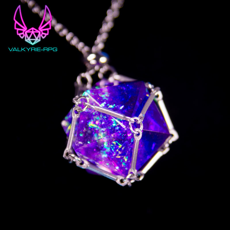 Shadowfell D20 Necklace | Sharp - Valkyrie RPG