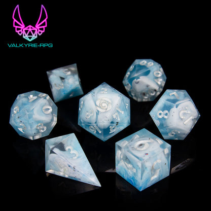 Ascend | Hand Made Polyhedral Dice Set by Gourmet Dice