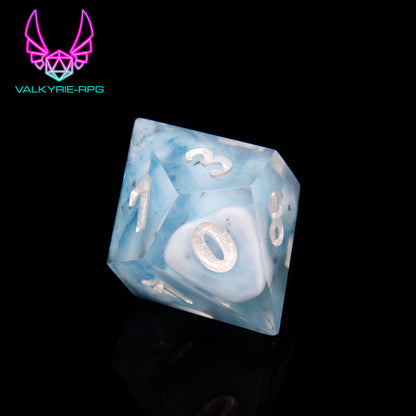 Ascend | Hand Made Polyhedral Dice Set by Gourmet Dice